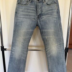 Ed Hardy Light Blue Straight Jeans